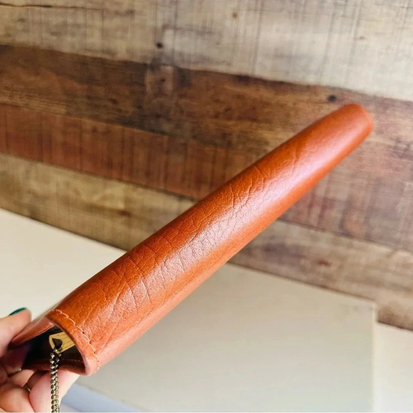 Unisex NWOT Vintage 1960's Leather Portfolio made in Canada by Cooper-Weeks - Picture 5 of 9